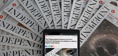 The Independent leads the way to a digital future